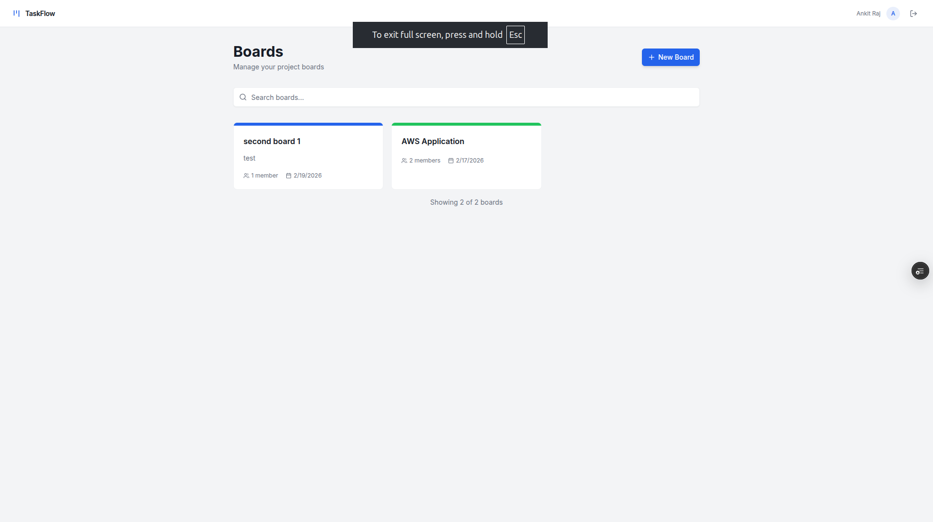 TaskFlow (Task Management App)